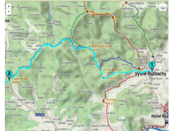 Obrázok pre  Cyklo trasa Toporecké sedlo - Magurské sedlo - ski areál Bachledova dolina - sedlo Magurka - Ždiar